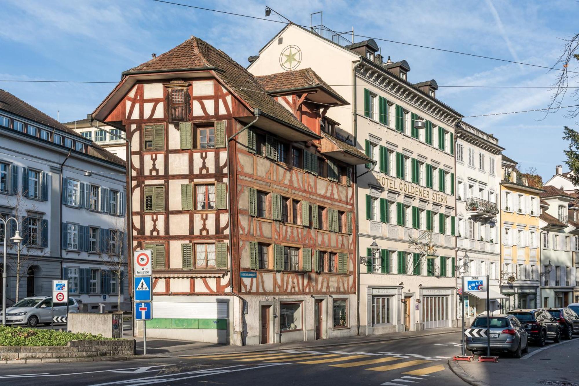 Hotel Goldener Stern - Contactless Check-In Lucerne Exterior foto